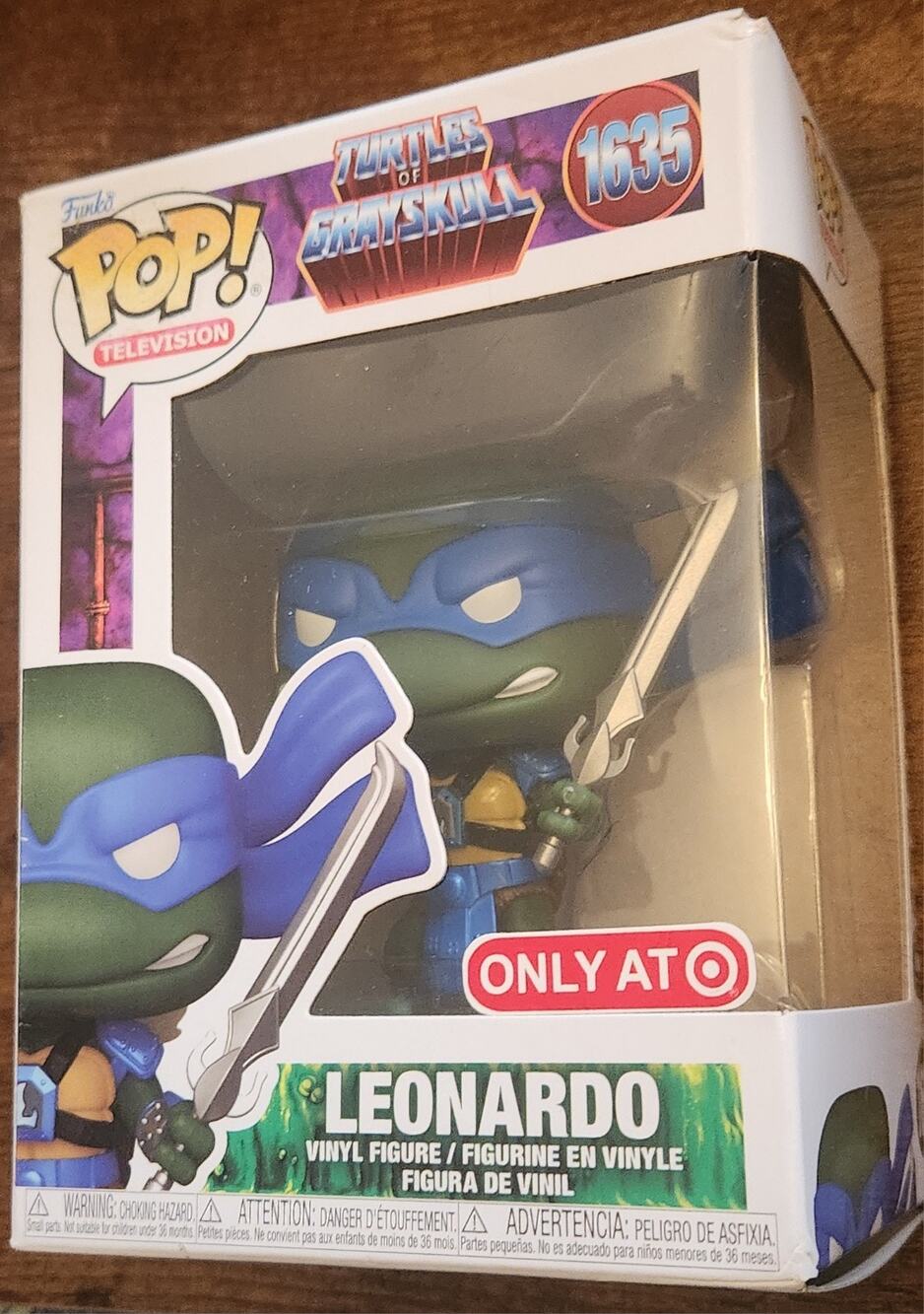 Funko Pop! Vinyl: Teenage Mutant Ninja Turtles - Leonardo - Target NEW